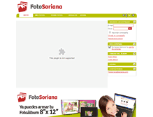 Tablet Screenshot of fotosoriana.com